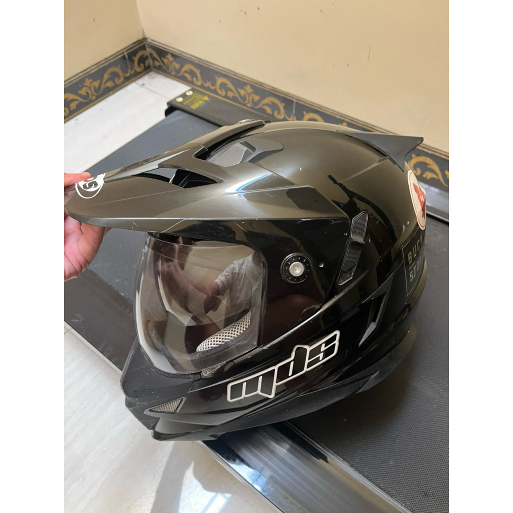 Helm Motorcross Fullface Merk MDS