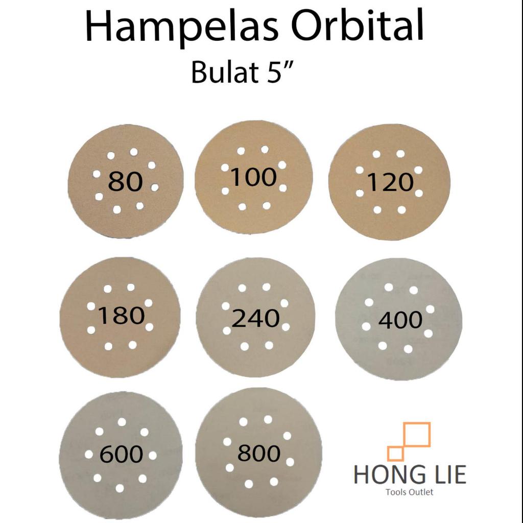 Amplas Bulat / Amplas Orbital Sander Mirka