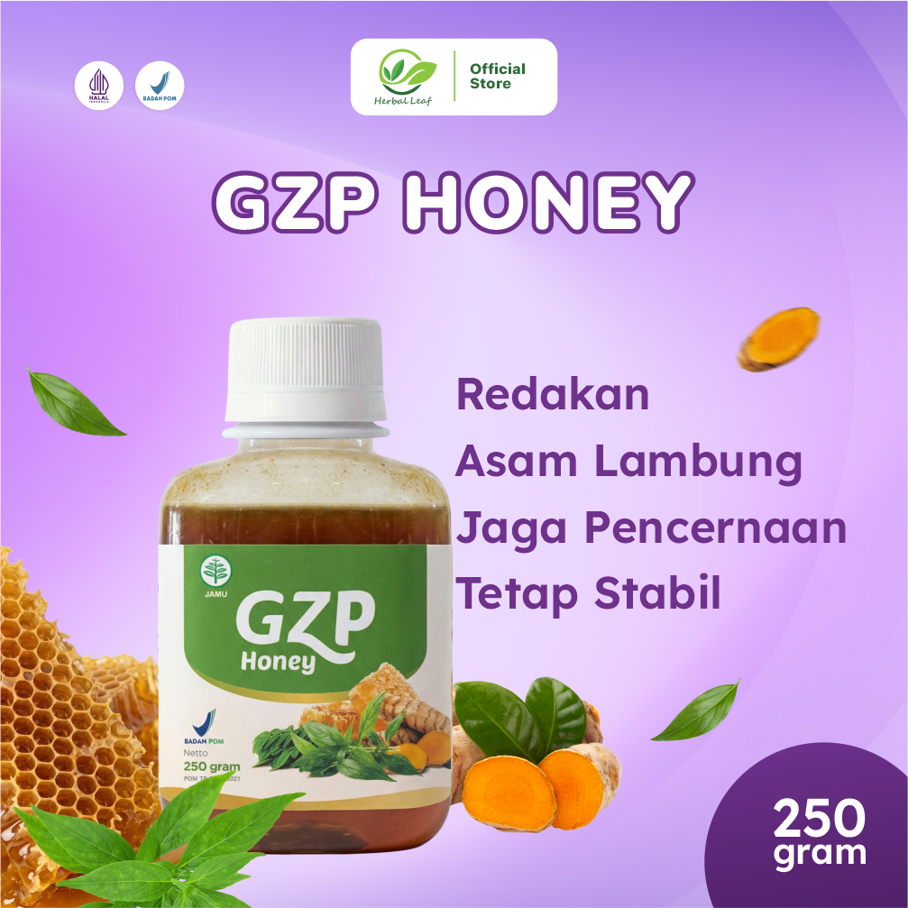Madu Lambung Obat Herbal Gerd Zero Pro / GZP Honey