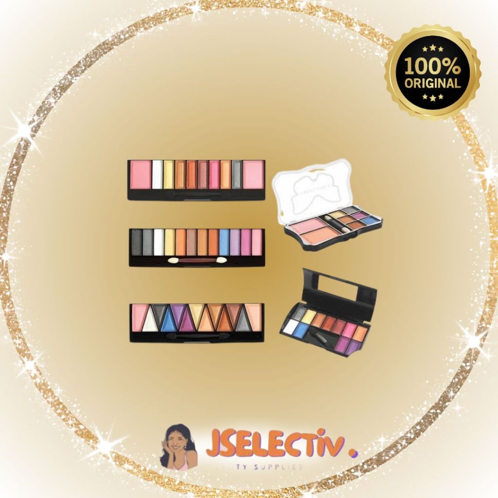 IMPLORA EYE SHADOW PALETTE - SERIES LENGKAP // JSELECTIV X JHON KOSMETIK // Palet MakeUp IMPLORA - O