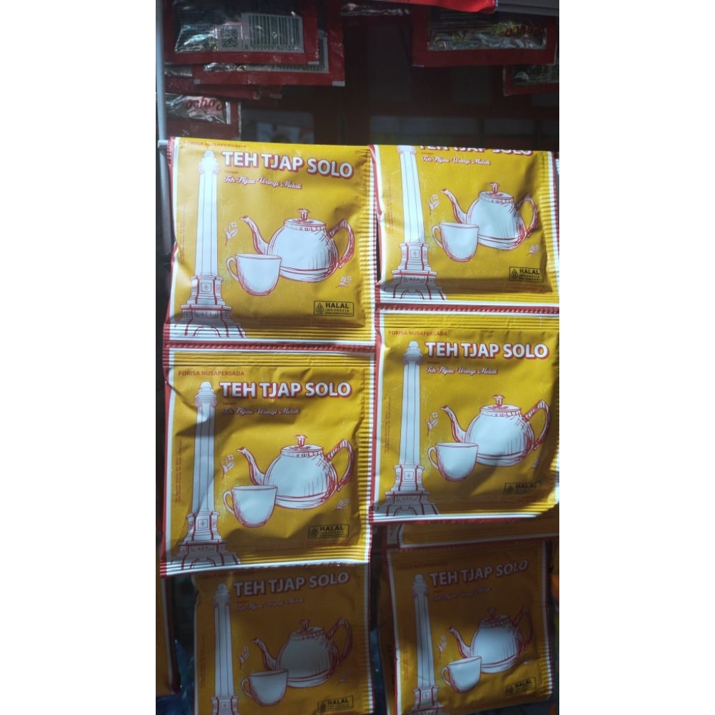 Teh Hijau Cap Solo Bubuk Instan - 10 Sachet