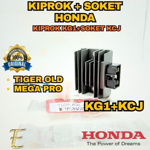 KIPROK(KG1) + SOKET(KCJ)  ORIGINAL HONDA UNTUK TIGER OLD  MEGA PRO KUALITAS ASLI 100%