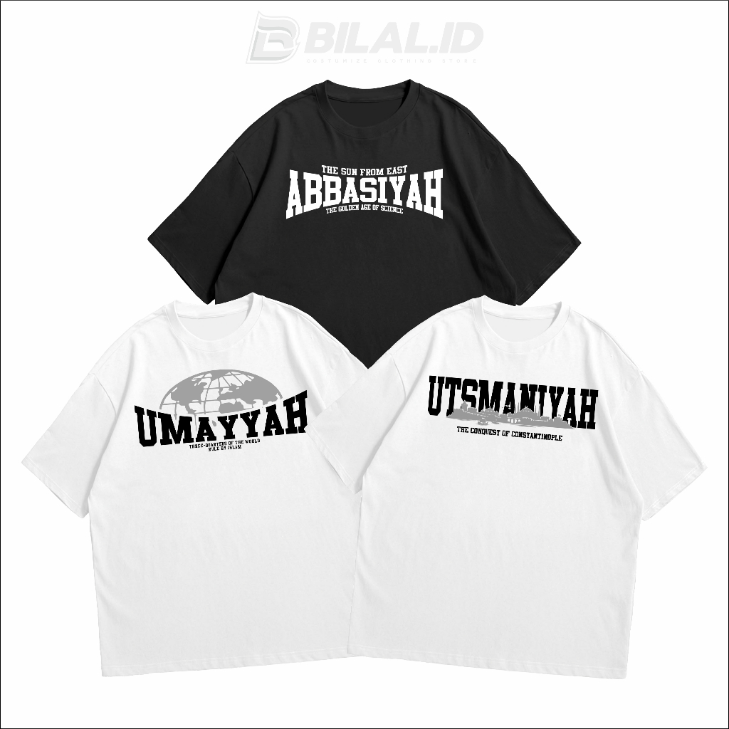 Bilai Print Custom Kaos Hijrah Khilafah