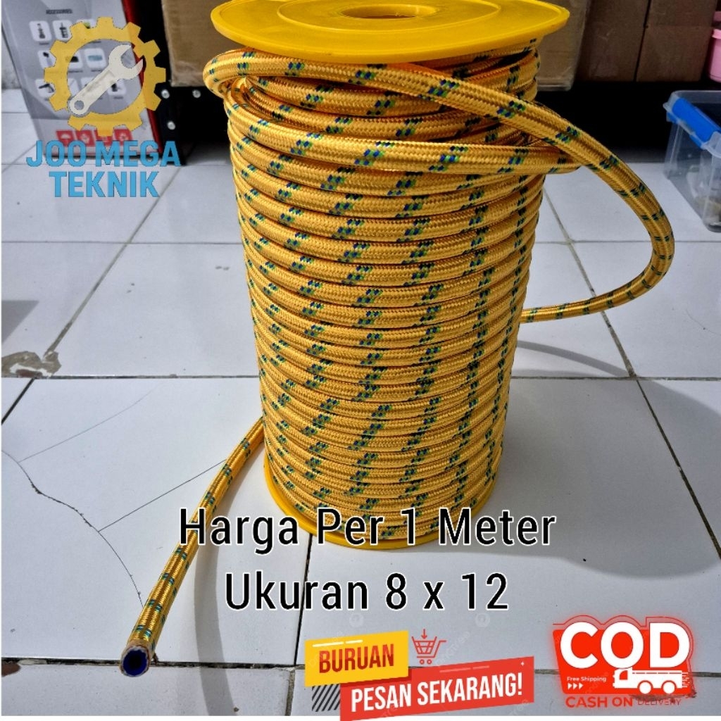 Selang setrika uap boiler grade A Tebal per meter