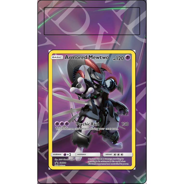 Armored Mewtwo #SM228 Pokemon Promo (Extended Art)