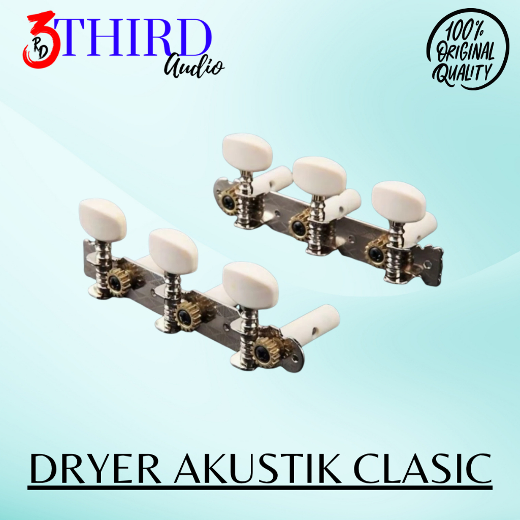 Dryer Putaran Senar Gitar Tuning Peg Akustik Klasik Nylon