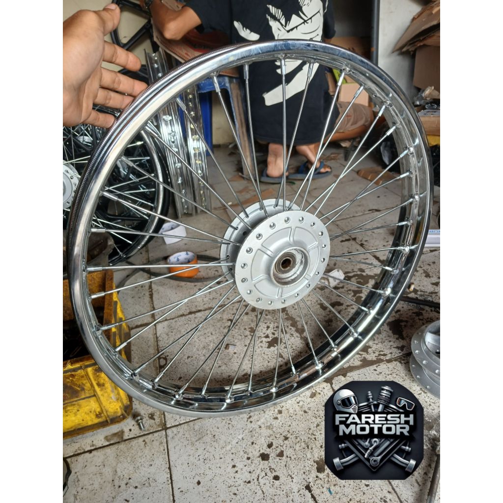 velg velek Chopper tromol scorpio ring 21" x 1.60