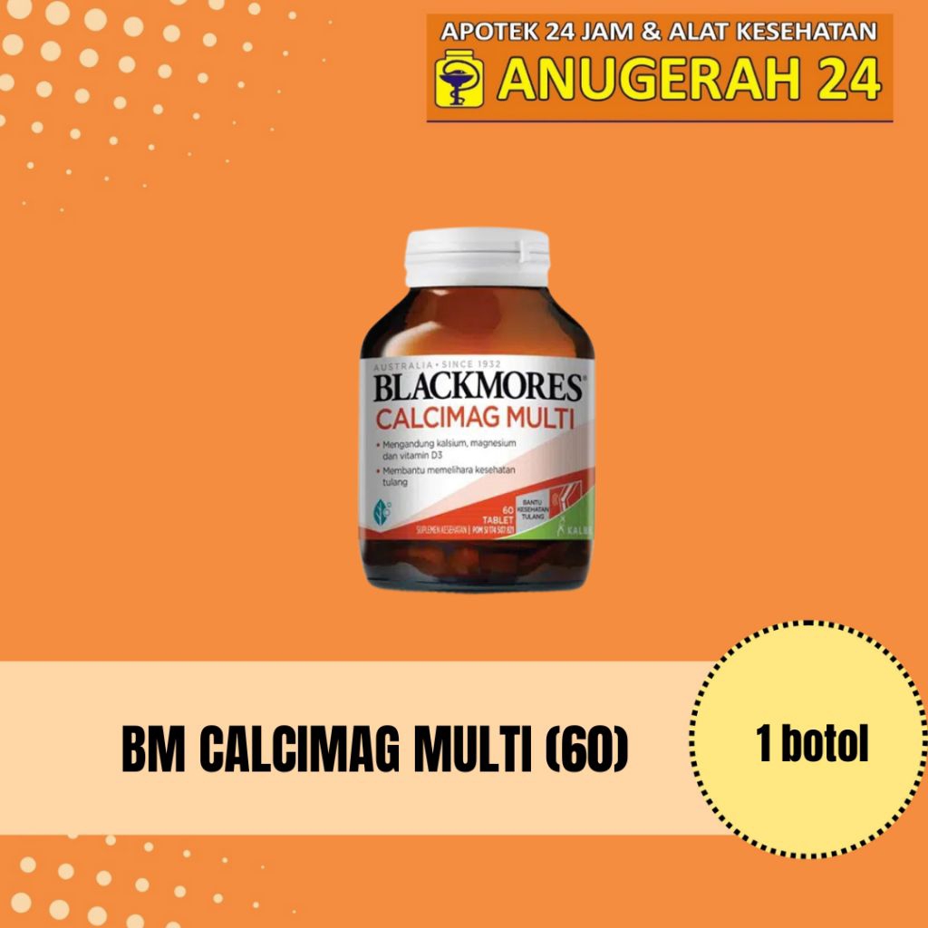 Blackmores Calcimag Multi Suplemen Kalsium Magnesium Vitamin D3