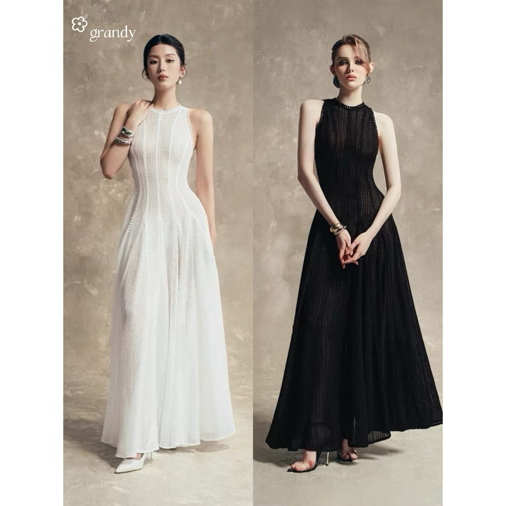 GRANDY - Talitha Dress / Party Dress Terusan Wanita Pesta / dress putih