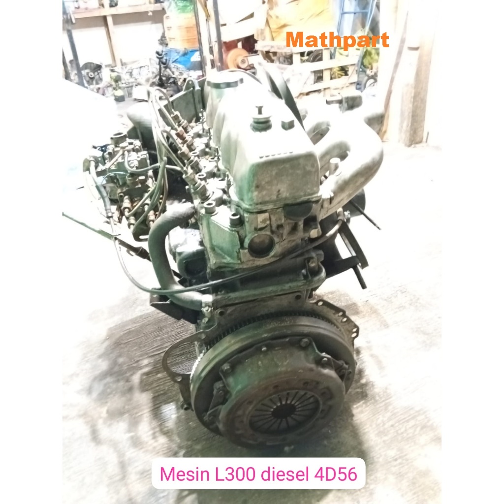 Engine Blok Mesin Bosh Pump Manifold Flywheel Mitsubishi L300 L 300 4D56 Diesel Copotan Original Gar