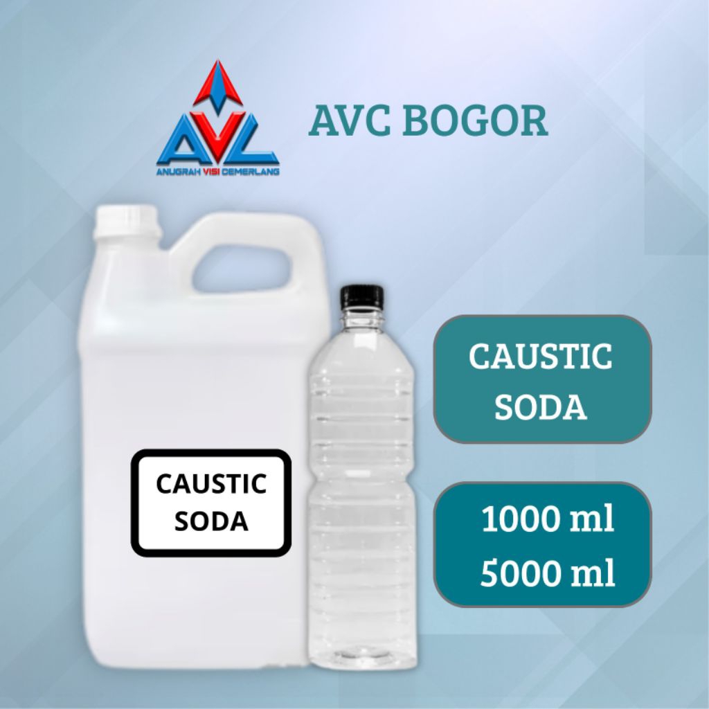 NAOH CAIR/CAUSTIC SODA CAIR/SODA API ANTI SUMBAT CAIR/SODA API FLAKE - 1000 GRAM