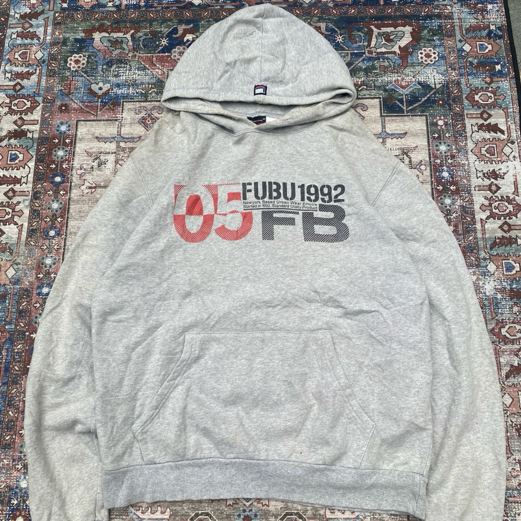 sweater hoodie fubu y2k vintage casual streetwear skena second