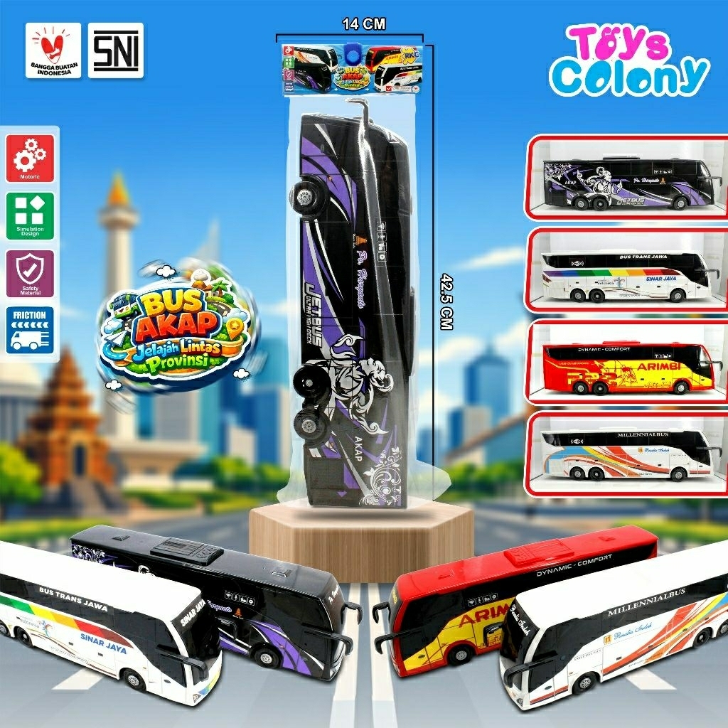 miniatur bus rkc tronton