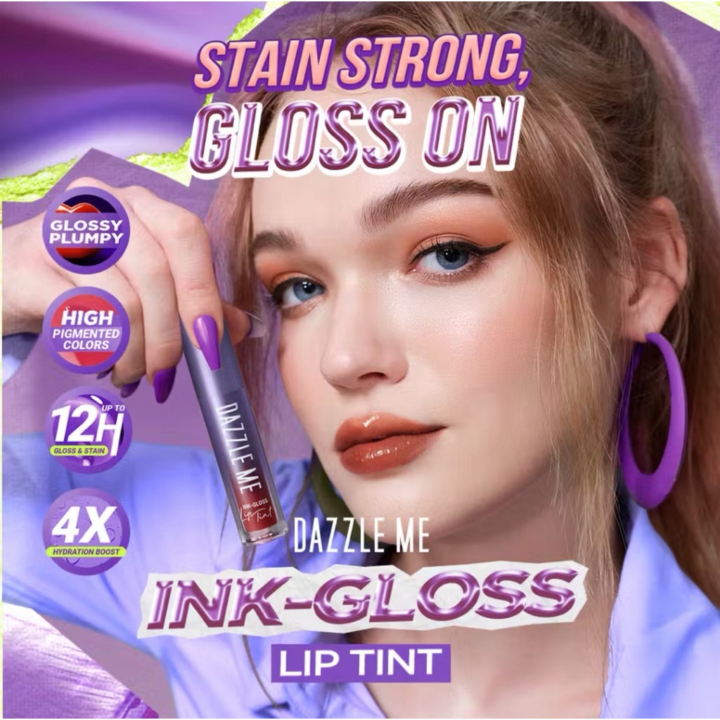DAZZLE ME INK GLOSS SUPERSTAY LIPGLOSS TRANSFERPROOF 12H