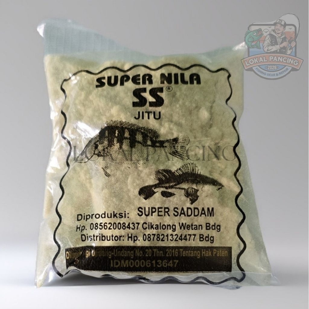 Umpan Super Nila SS Jitu Super Saddam Original - Umpan Ikan Nila Mujaer Paling Ampuh