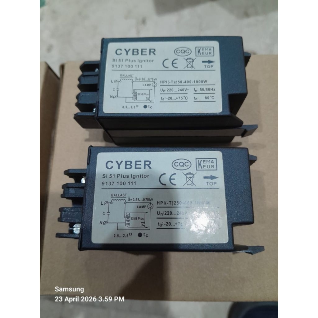 Ignitor SI 51 Plus Lampu HPIT 250w 400w 1000w