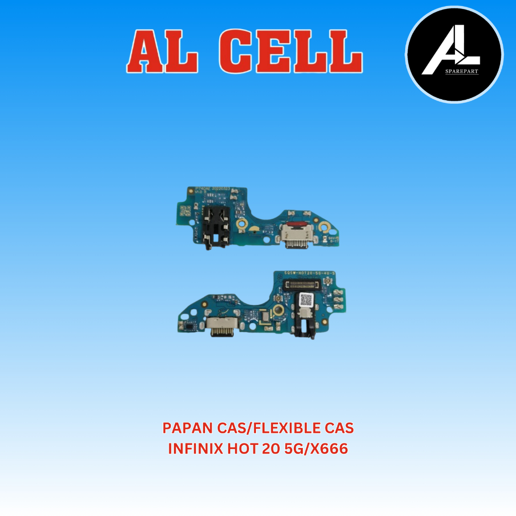 FLEXIBLE CAS / UI BOARD / PCB CAS INFINIX HOT 20 5G / X666