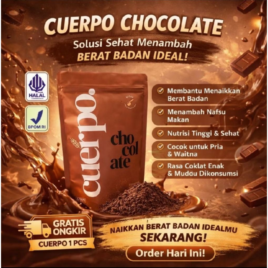 Cuerpo Susu Penggemuk Badan Original Halal Bpom