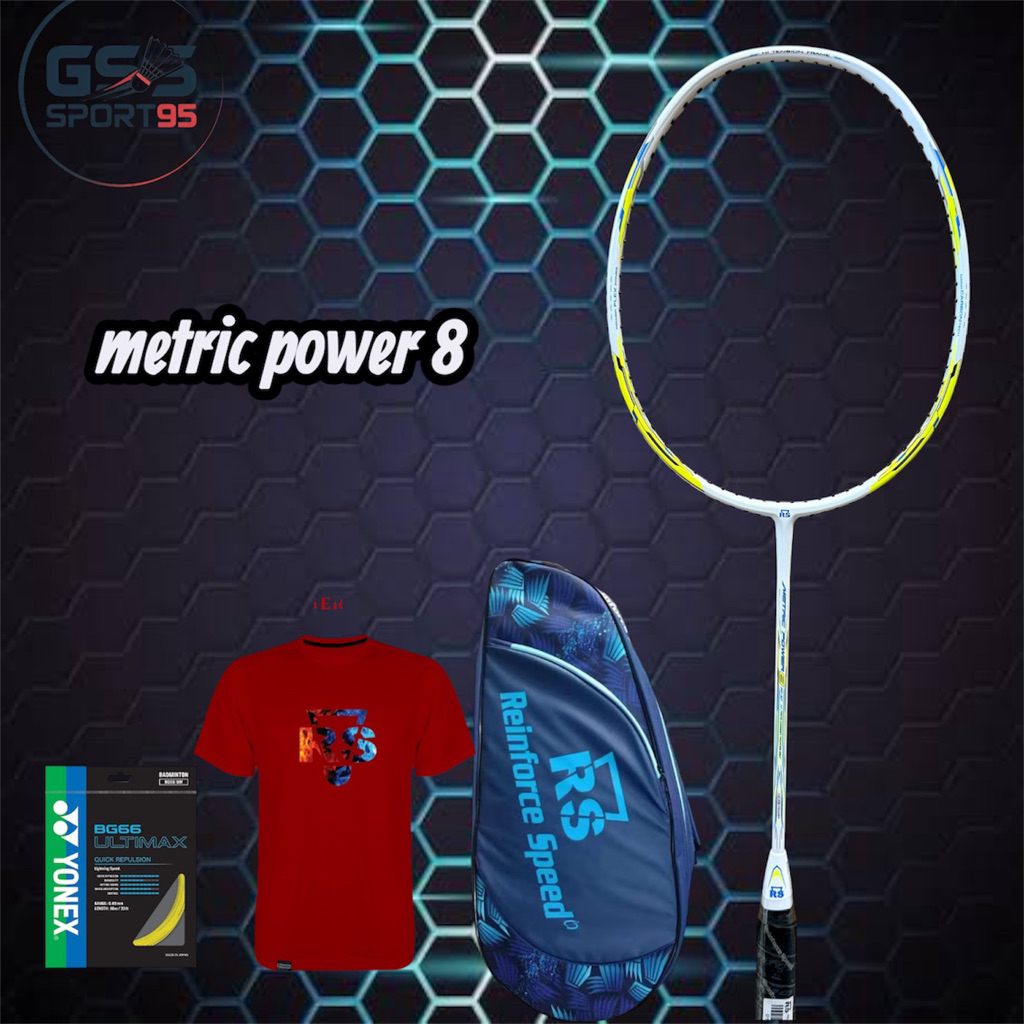 RAKET BADMINTON RS METRIC POWER 8