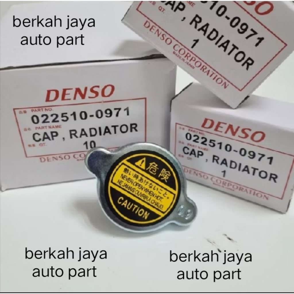 TUTUP RADIATOR KECIL KIJANG 5K SUPER KIJANG 7K KAPSUL GREAT COROLLA 0,9 ND 1PCS