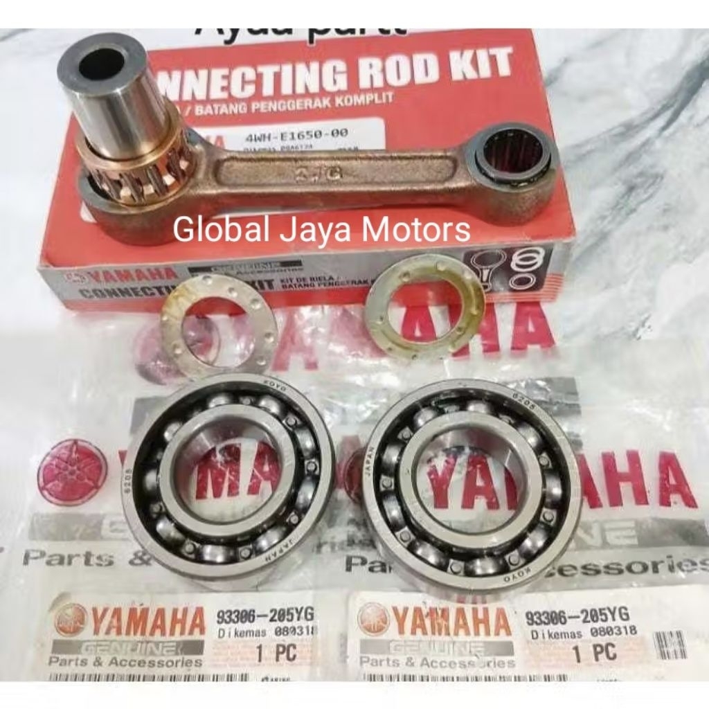 STANG SEHER + BEARING KRUK AS YAMAHA 4WH FIZ R CRYPTON VEGA R LAMA KWALITAS ORI