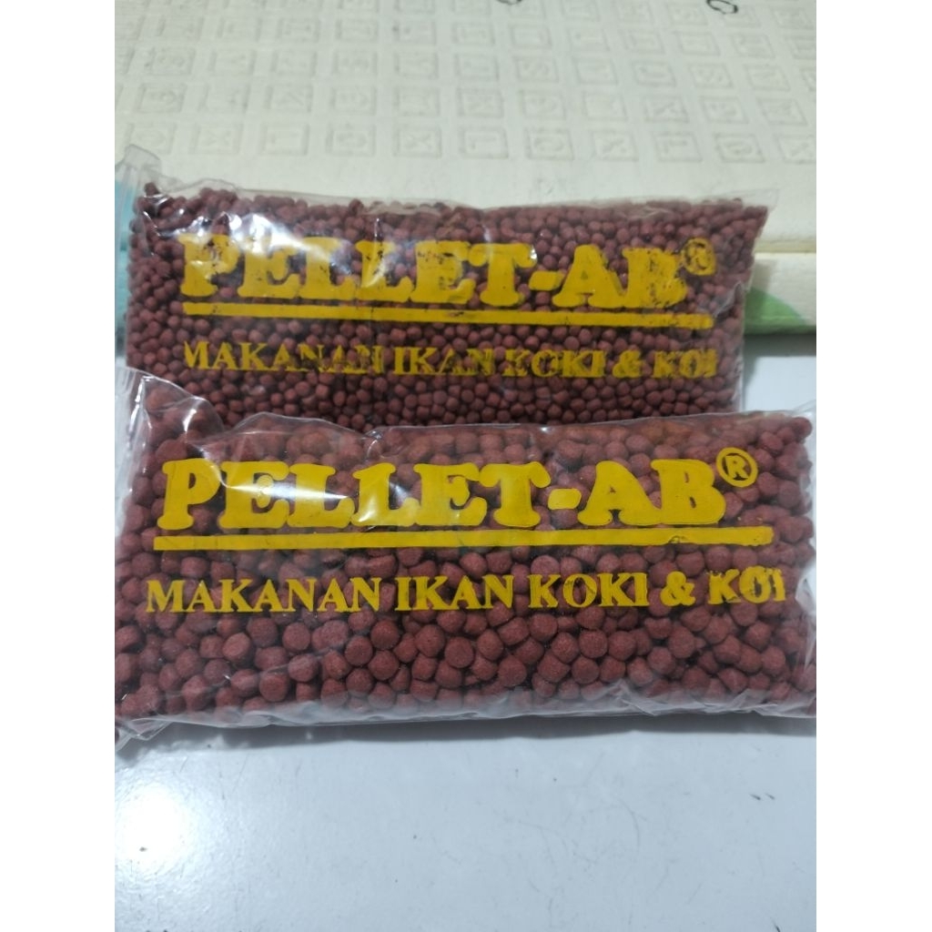 Pelet-AB pelet Koki Dan Koi  2mm Dan 5Mm