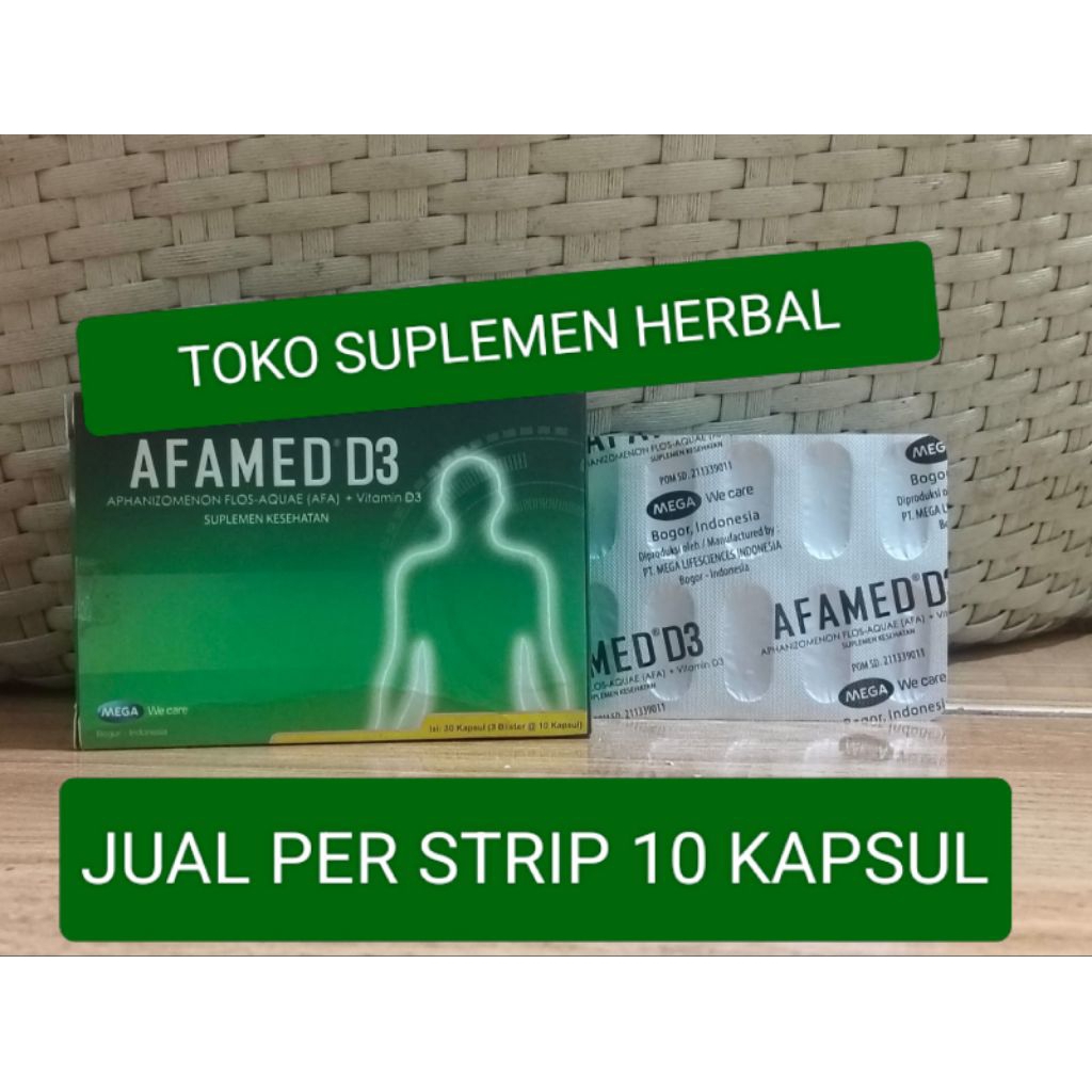 afamed d3 kapsul strip