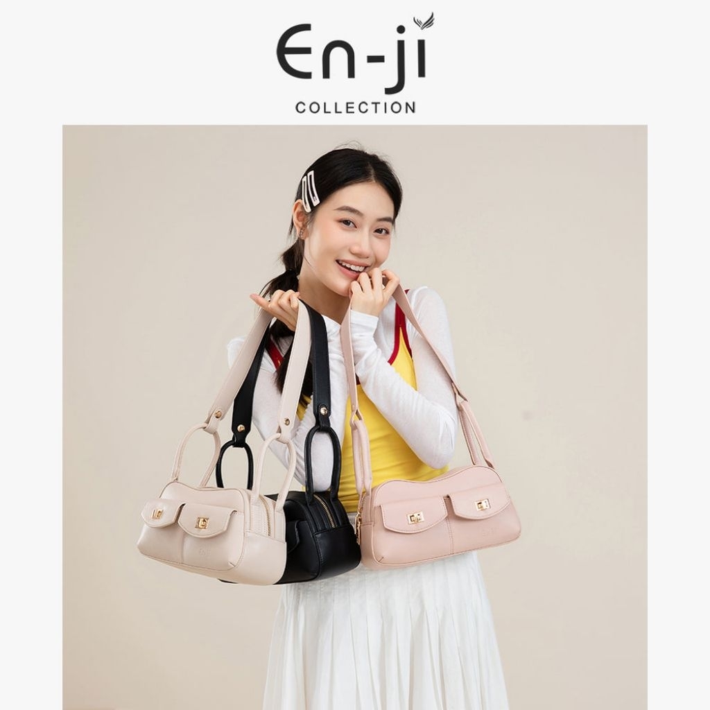 ENJI [NEW] Sojung Slingbag enji tas selempang wanita tas bahu wanita enji shoulderbag