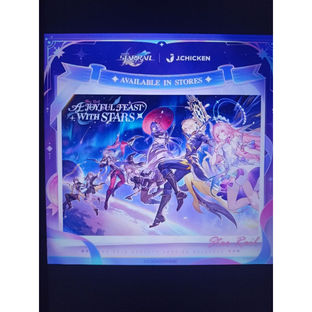 HONKAI STAR RAIL X J.CHICKEN / A JOYFUL FEAST WITH STARS/CUP BOX ((Event Terbatas))