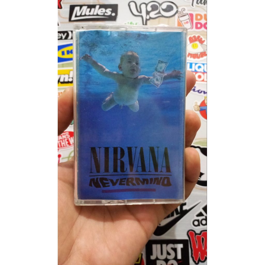 Kaset Pita Nirvana - Nevermind (Bootleg Segel)