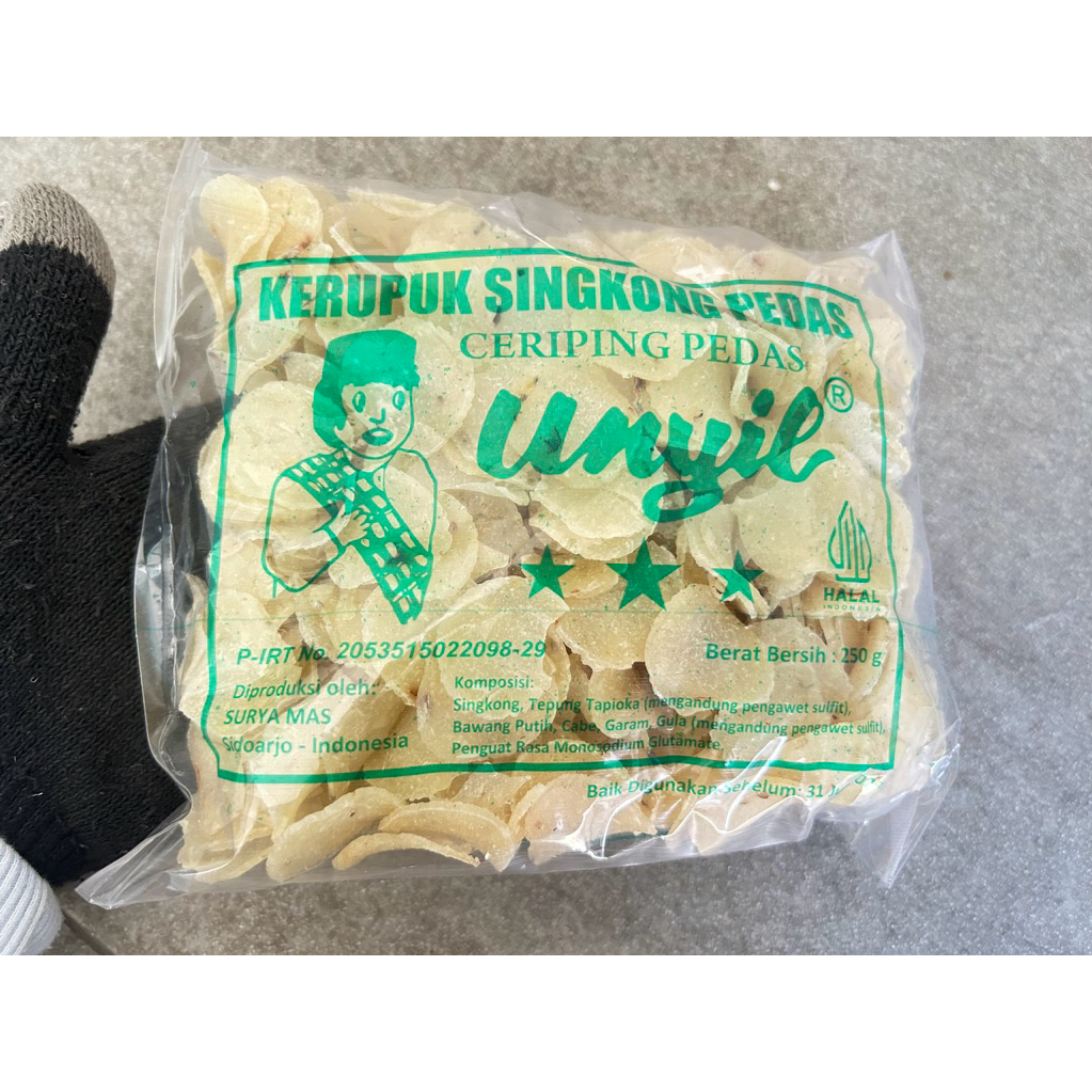 krupuk singkong mentah/krupuk mentah