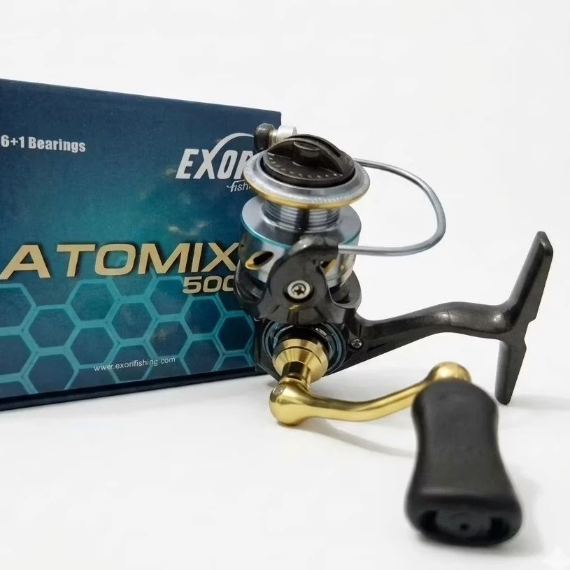 Exori Atomix 500 Spinning Reel Ril Pancing Mini Powerhandle