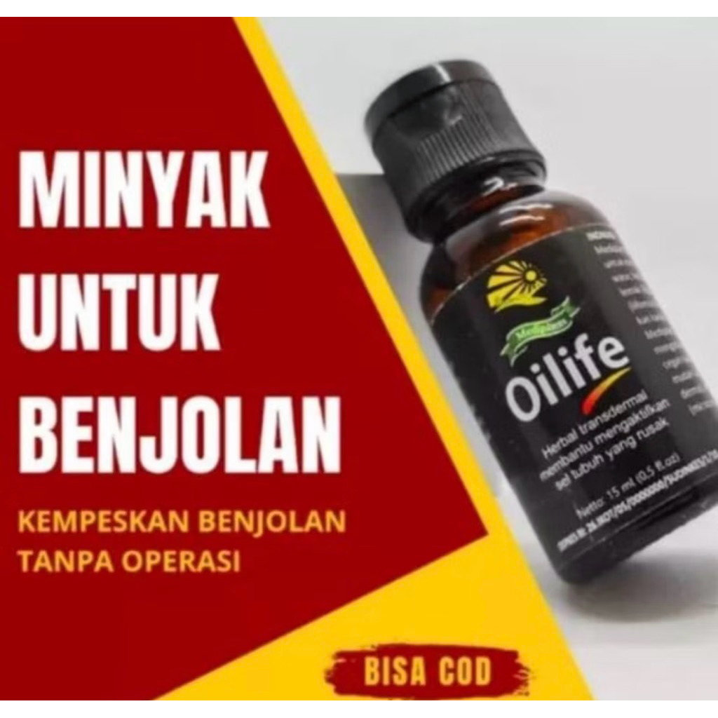 Oillife Minyak Oles Penghilang Benjolan Di Tubuh Tanpa Harus Operasi Original