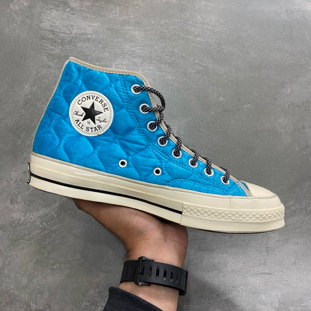 [Size 41] Rare Converse Chuck Taylor All Star High ‘Workwear Quilting - Sail Blue’ (169373C) Second 