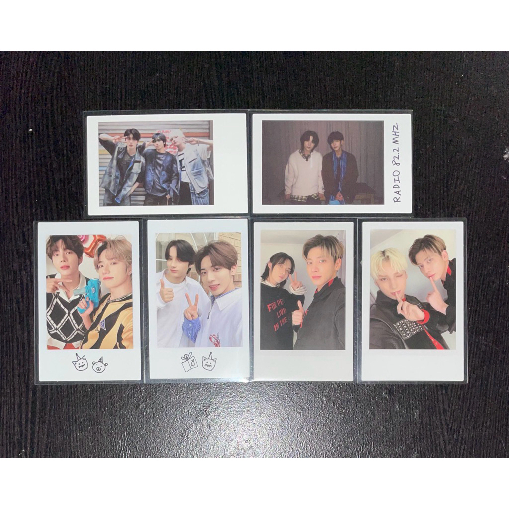 POLAROID DECO KIT TXT TOMORROW X TOGETHER UNIT TAEGYU TYUNNING TAEBINKAI