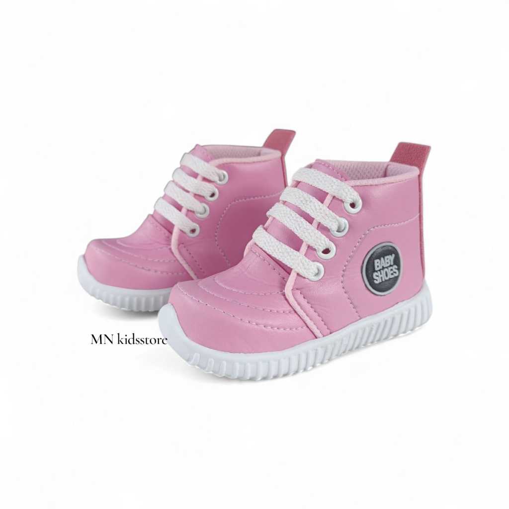 Sepatu Boot Anak Bayi Perempuan 1 2 3 Tahun Terbaru / Sepatu Sneakers Boot Anak Cewek Kekinian