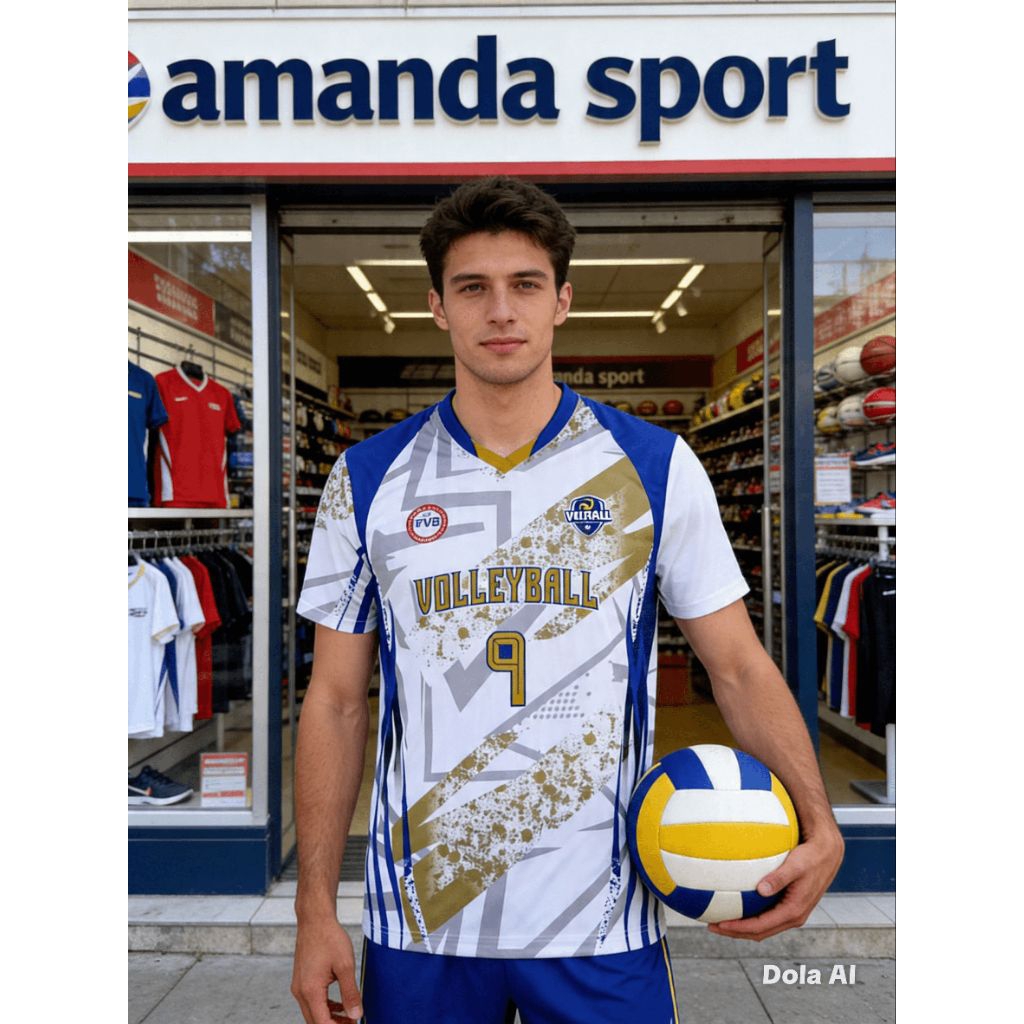 Kaos volly 2025 jersey volly printingan terbaru