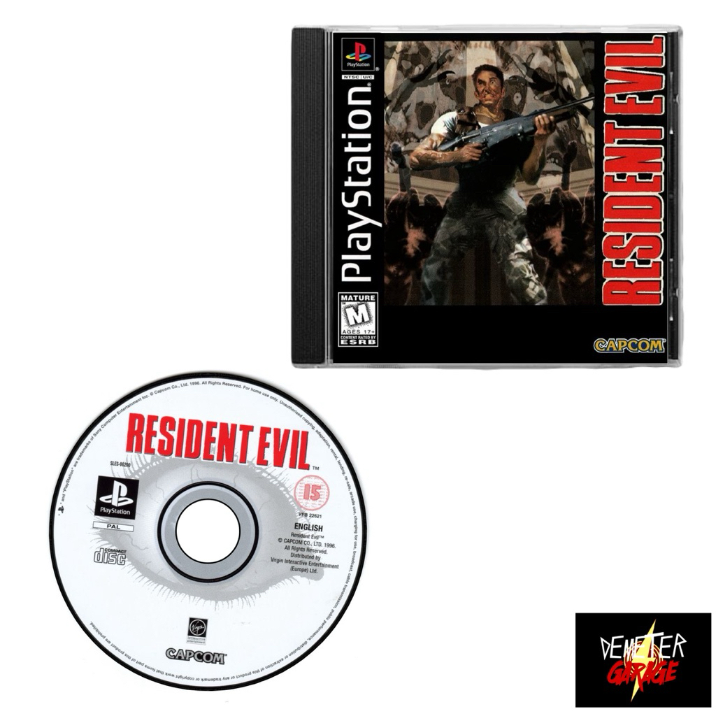 CD Game PlayStation 1 / Kaset PS1 Resident Evil