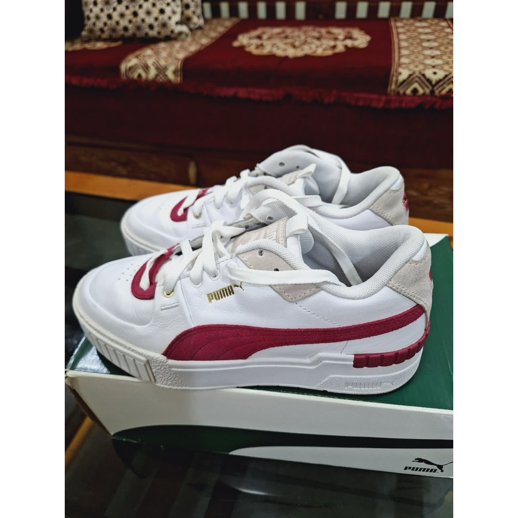 Jual sepatu wanita preloved Puma Cali Sport Heritage women second Original