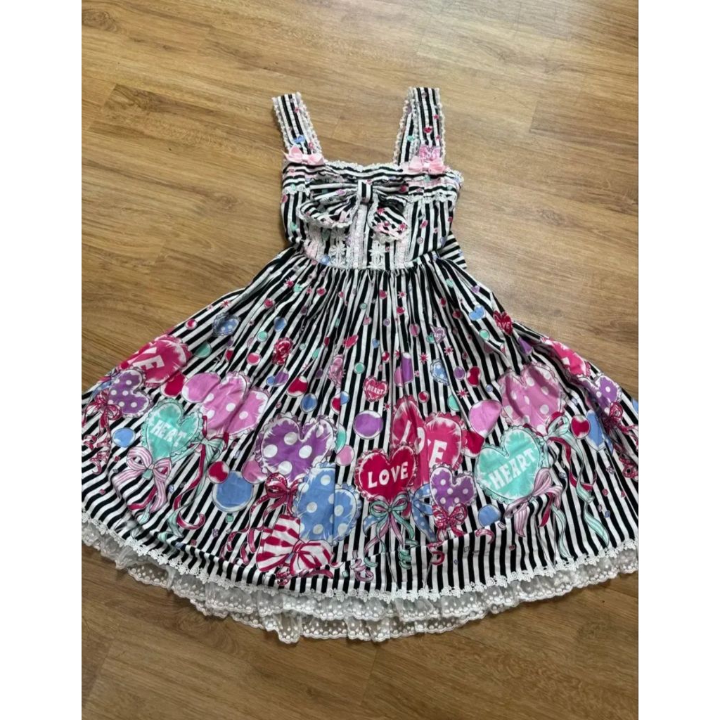 BODYLINE LOLITA Jiraikei landmine girls gothic dress black kawaii lolita ryosangata pink white Rojit