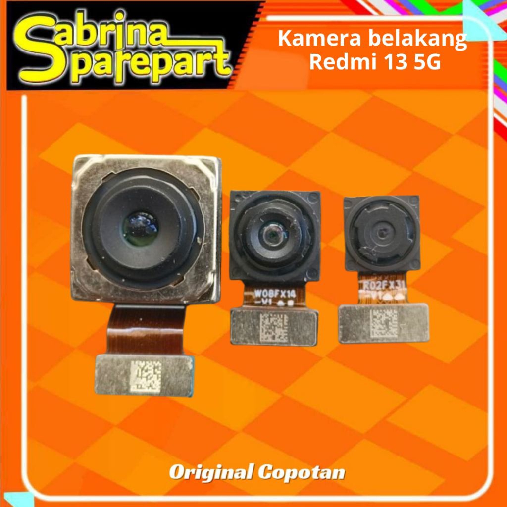 Kamera Belakang Redmi 13 5G Original second Copotan