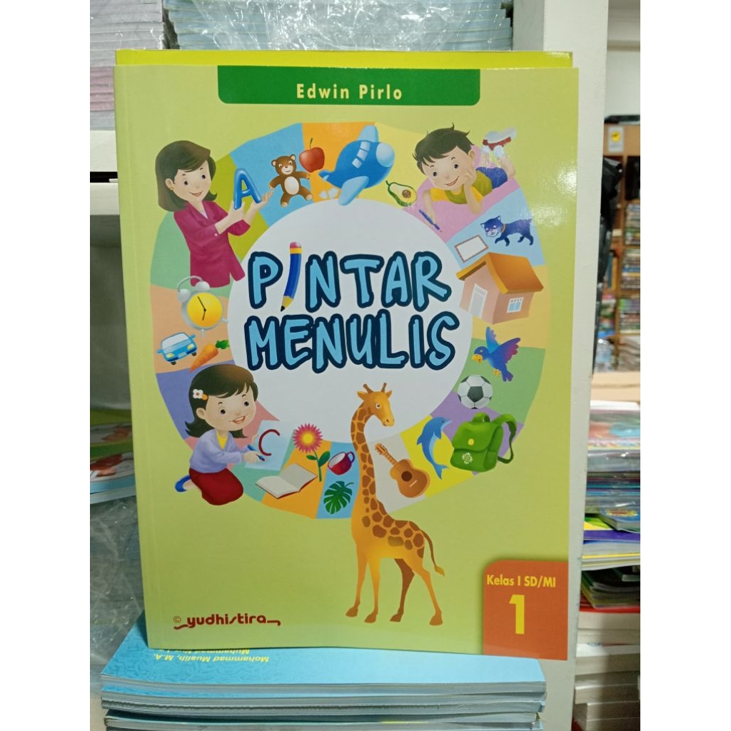 Original Pintar Menulis SD Kelas 1 2 Oleh Edwin Pirlo Yudhistira