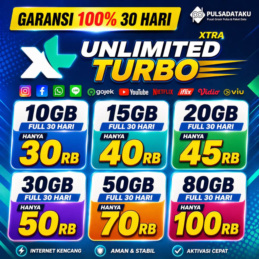 PAKET DATA XL XTRA COMBO  XTRA COMBO FLEX  HOTROAD TERMURAH