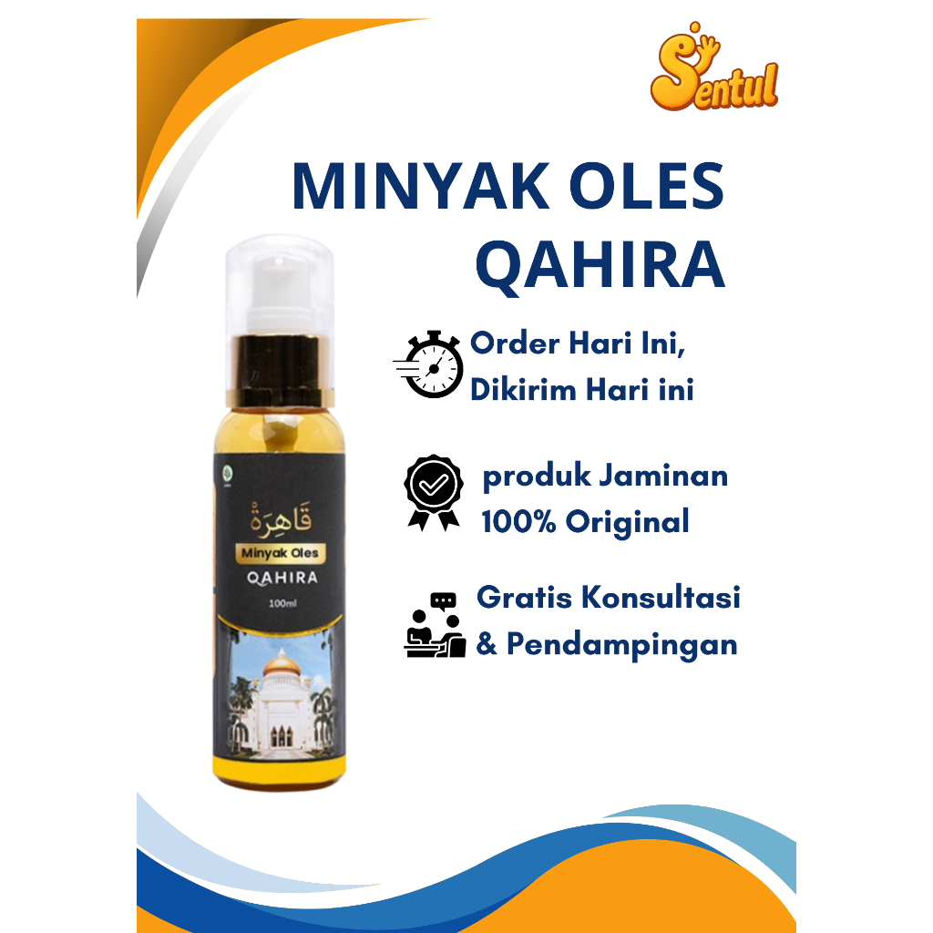 QAHIRA MINYAK OLES Asli Original Obat Benjolan Terbukti Ampuh