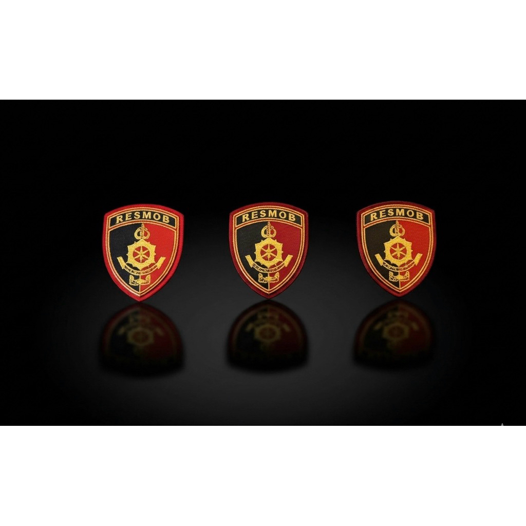 Pin Resmob Polri | Pin Resmob Polri Premium Quality | Brevet Polri Resmob | Brivet Resmob Polri Pdh 
