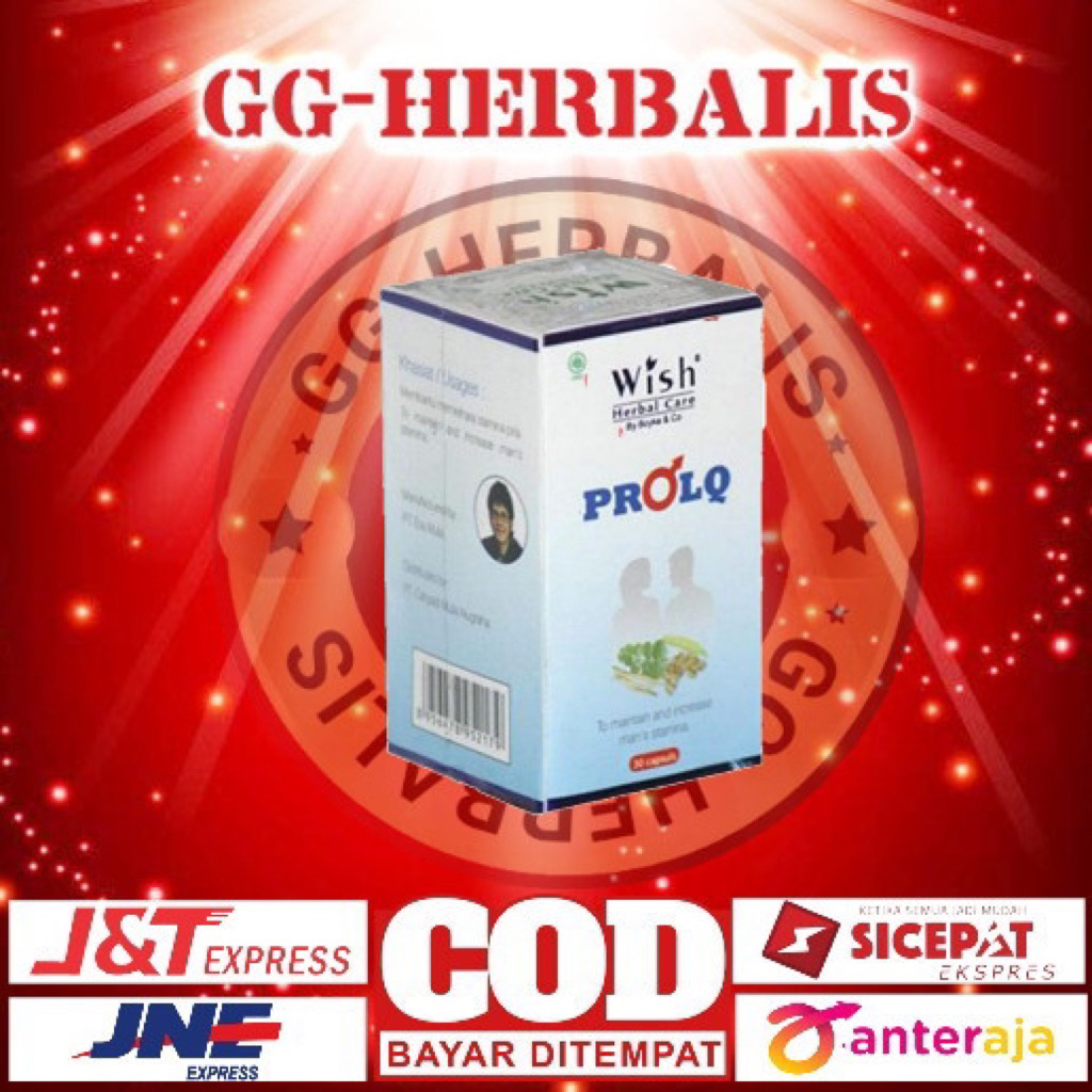 WISH proLQ Original Dr Boyke 30 Kapsul Herbal