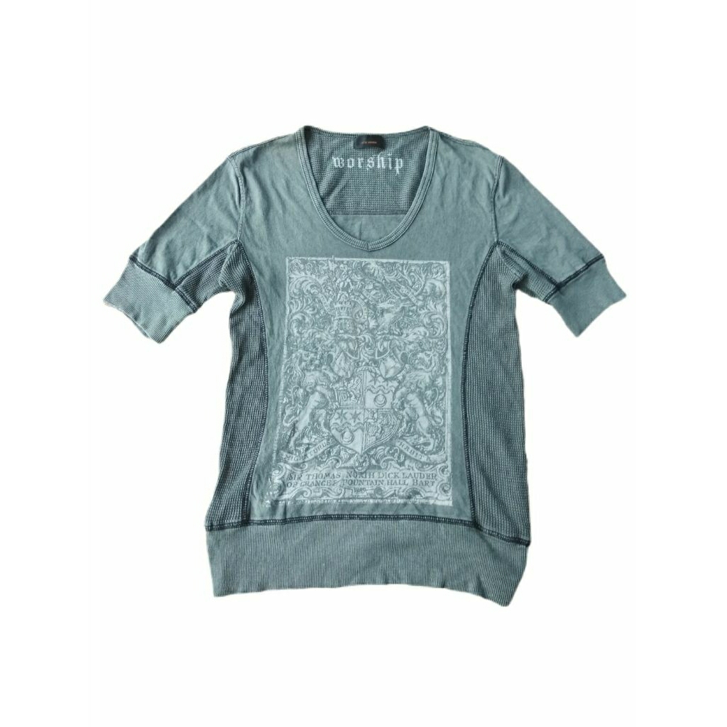 V neck T-shirt Tete Homme Issey Miyake