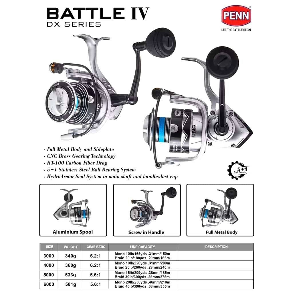 Reel Penn bettle 4dx 5000 (NEW)