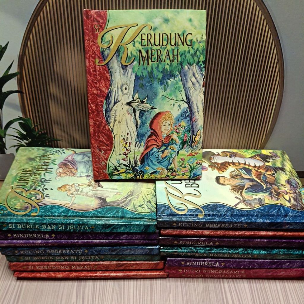Buku Dongeng Anak Seri Pustaka Kisah Klasik Original Hardcover