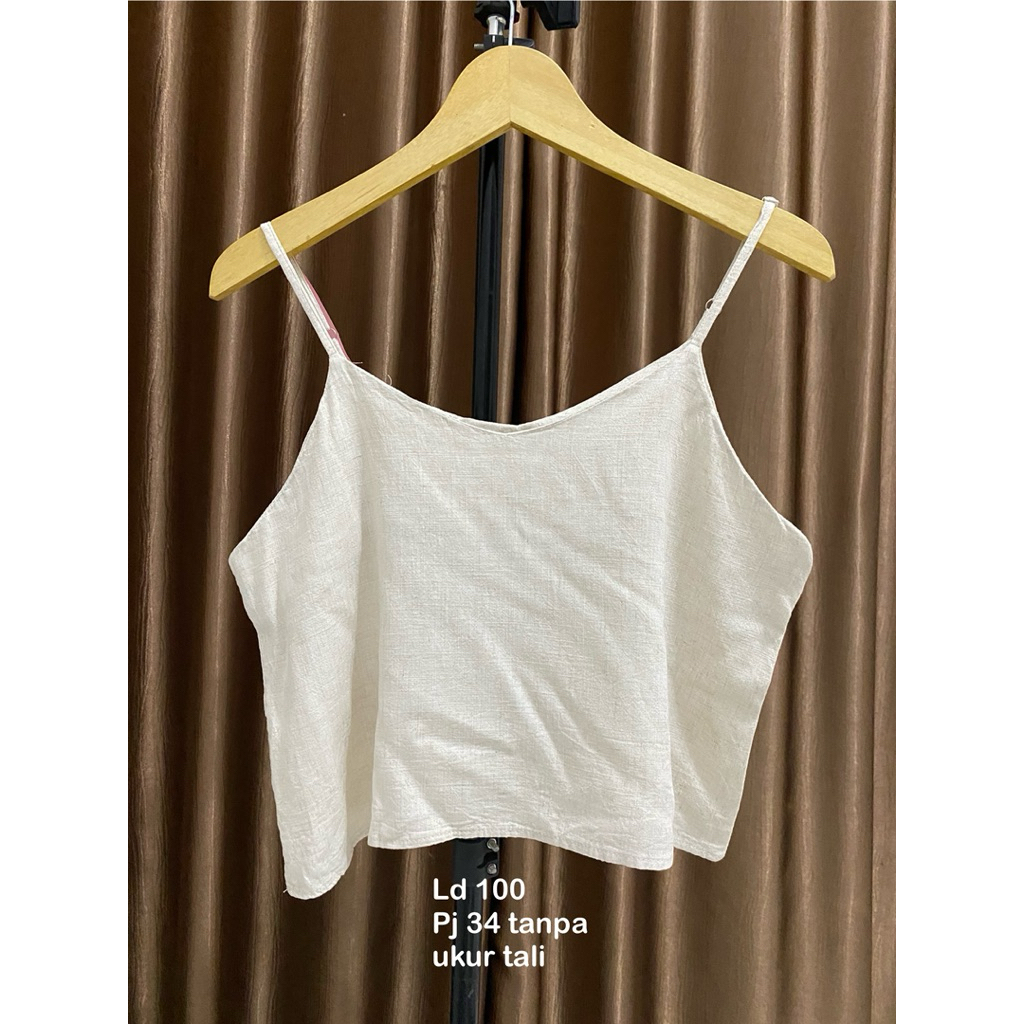 PL Tanktop Vest Kutung Tweed